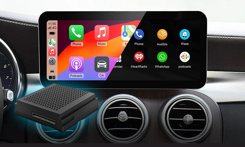 isudar modul carplay androidauto mercedes benz ntg 4,5 system evtech_cz 7